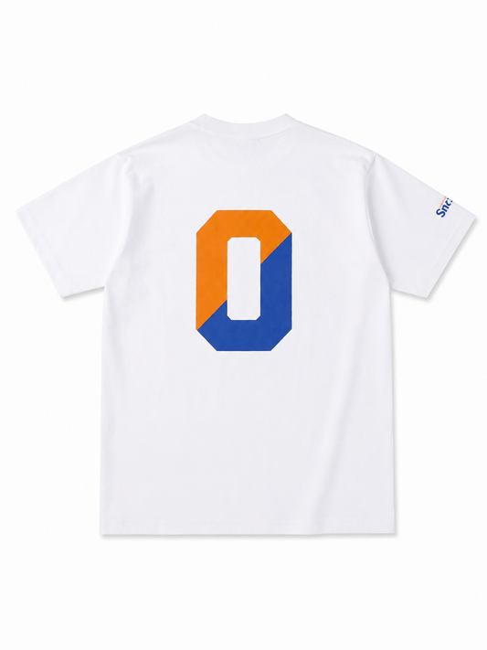 ORANGE BIG O バックプリント USAコットンTシャツ