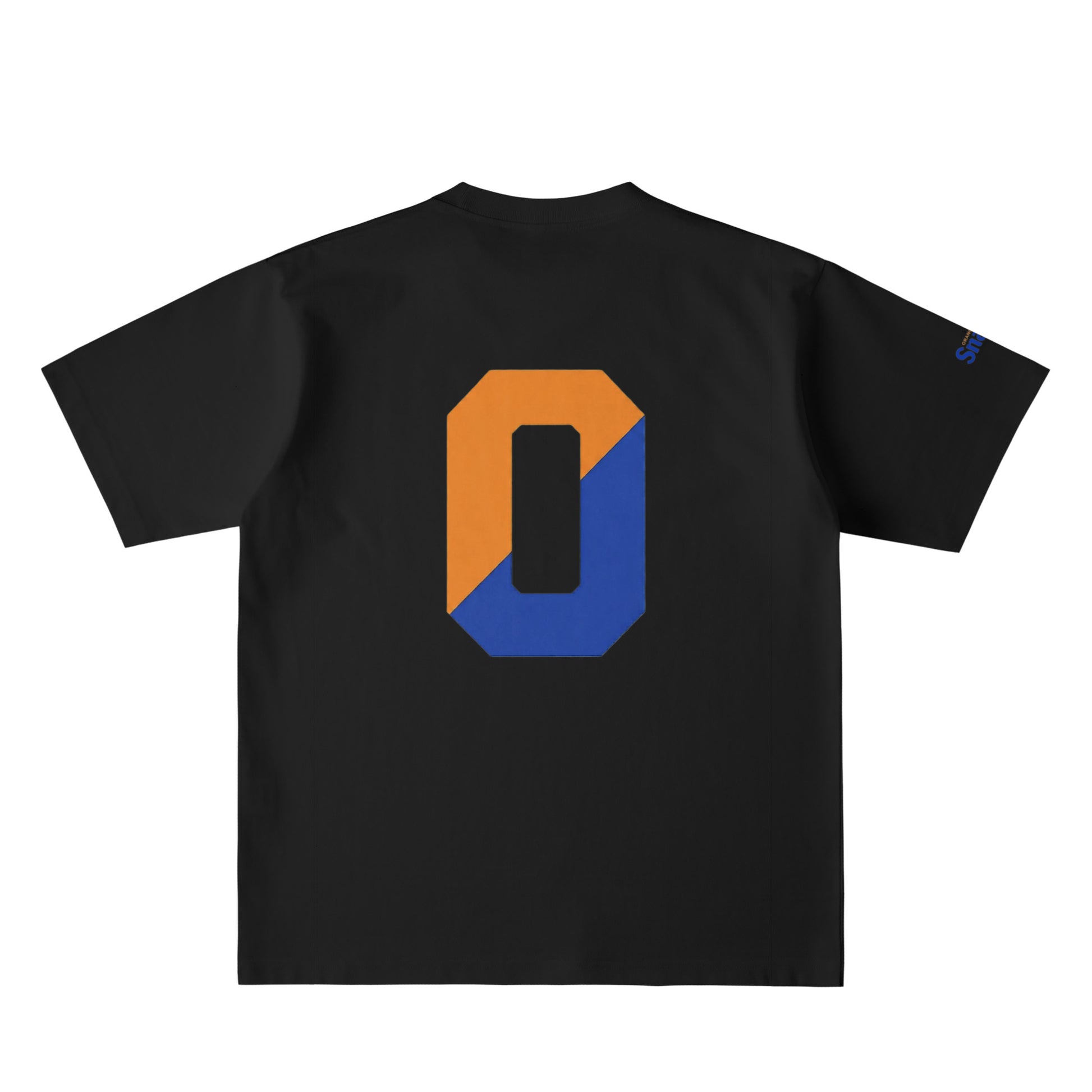 ORANGE BIG O バックプリント USAコットンTシャツ deep-black image