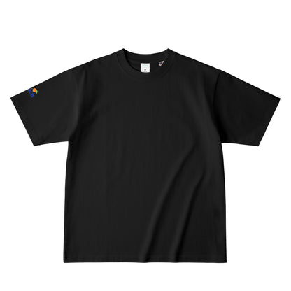 ORANGE BIG O バックプリント USAコットンTシャツ deep-black image