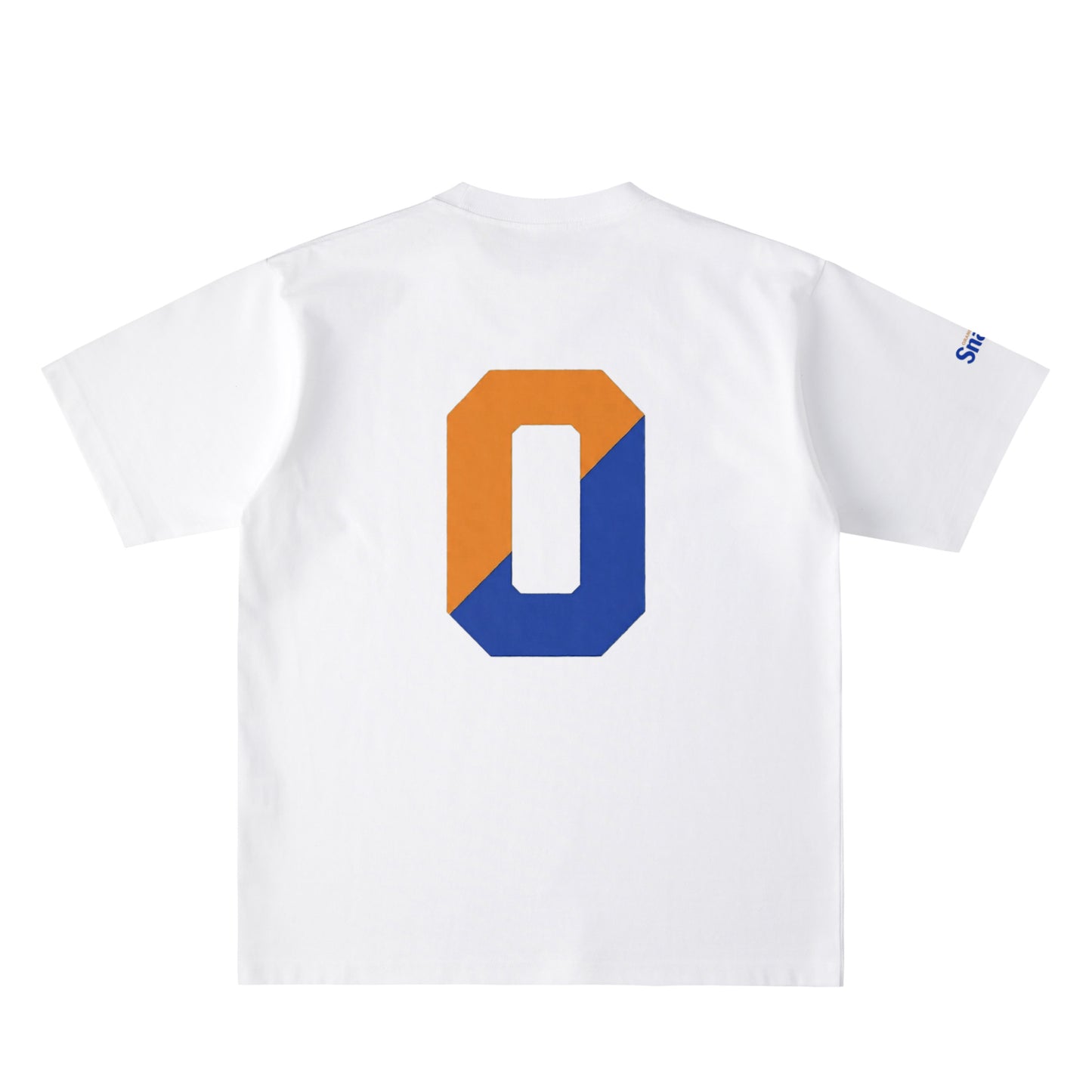 ORANGE BIG O バックプリント USAコットンTシャツ white image