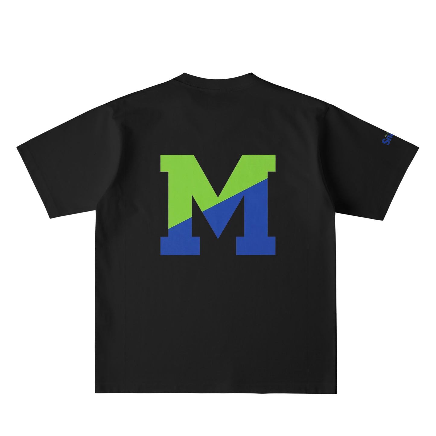 MELON BIG M バックプリント USAコットンTシャツ deep-black image