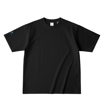 MELON BIG M バックプリント USAコットンTシャツ deep-black image