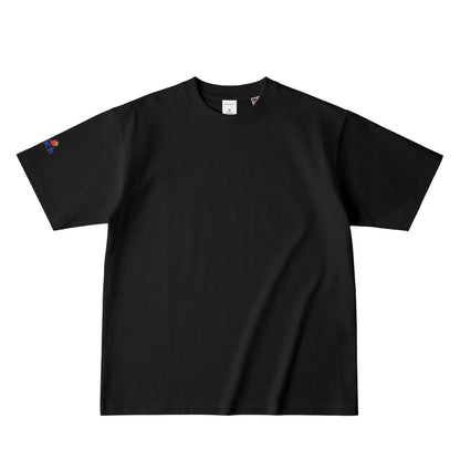 ICHIGO BIG I バックプリント USAコットンTシャツ deep-black image