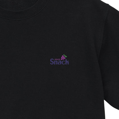 GRAPE BIG G バックプリント 8.2オンス ショートスリーブ スウェット（裏パイル） black image