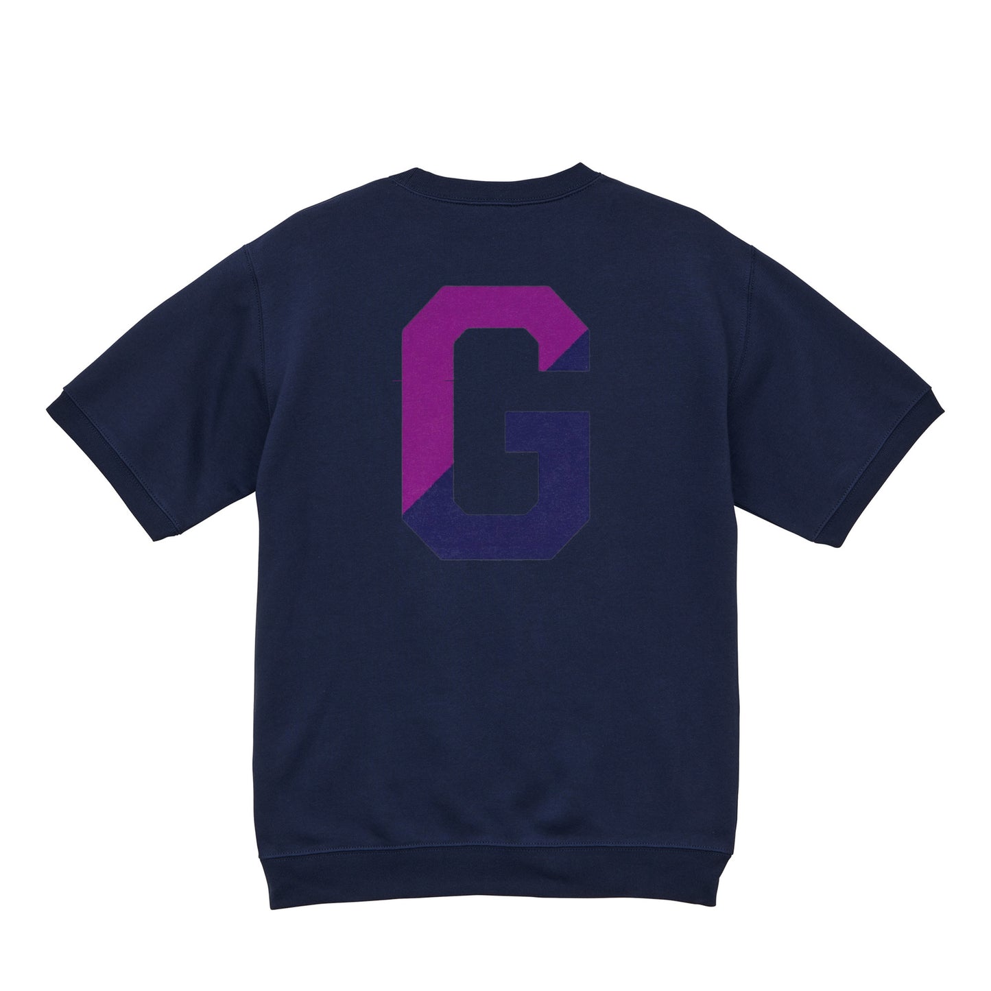 GRAPE BIG G バックプリント 8.2オンス ショートスリーブ スウェット（裏パイル） indigo image