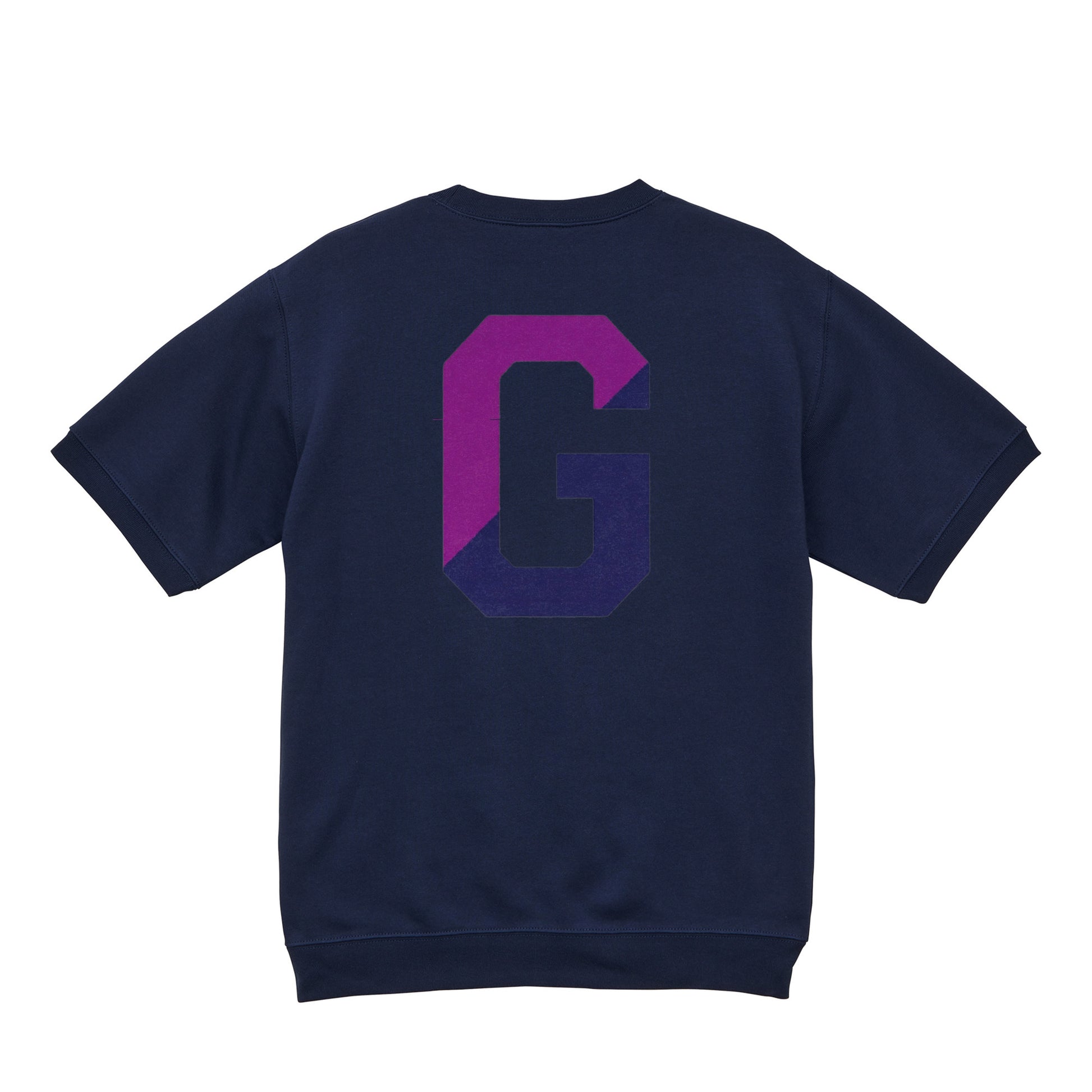 GRAPE BIG G バックプリント 8.2オンス ショートスリーブ スウェット（裏パイル） indigo image