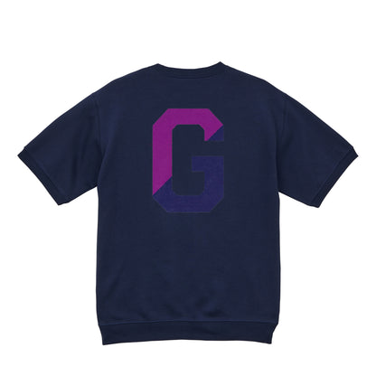 GRAPE BIG G バックプリント 8.2オンス ショートスリーブ スウェット（裏パイル） indigo image