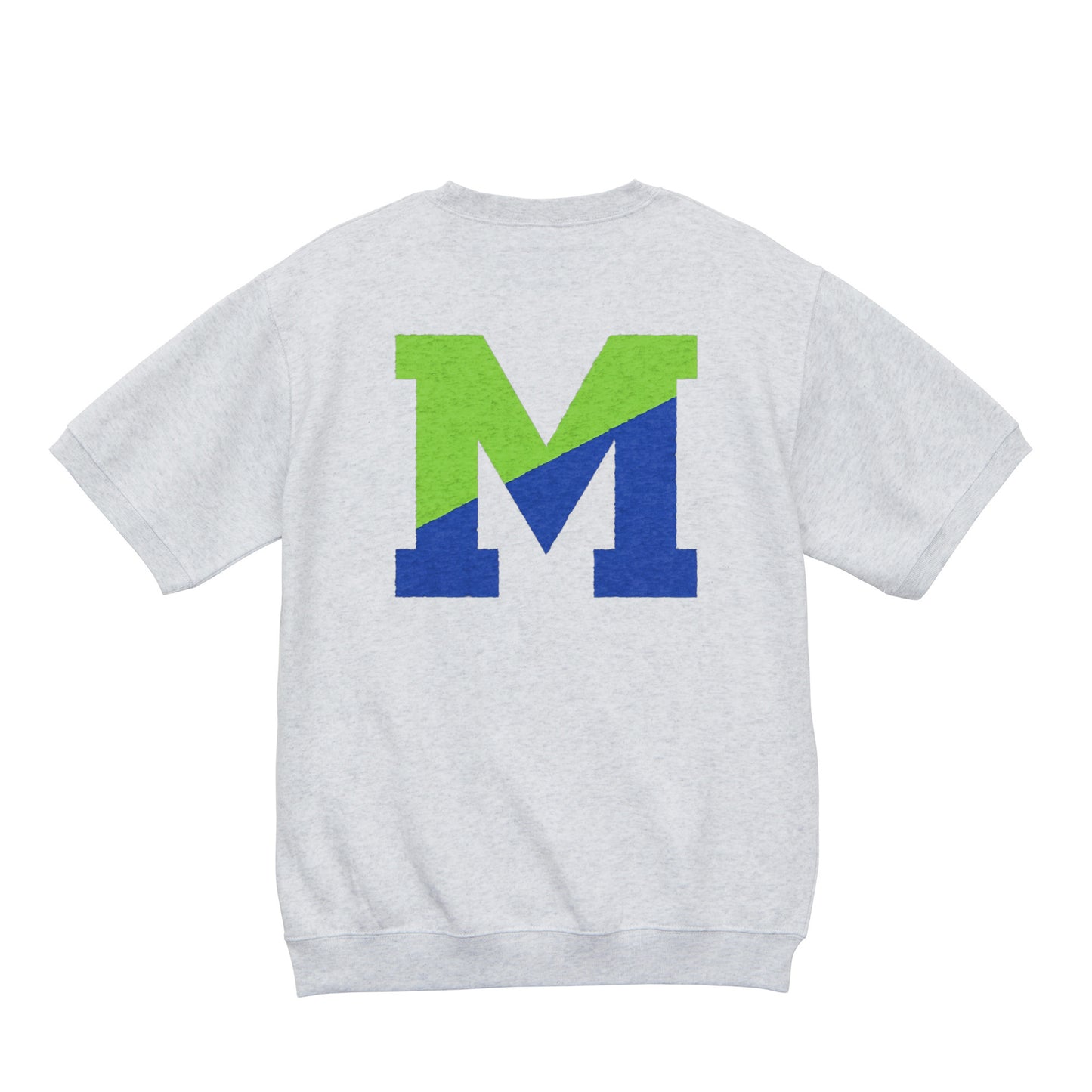 MELON BIG M バックプリント 8.2オンス ショートスリーブ スウェット（裏パイル） ash image