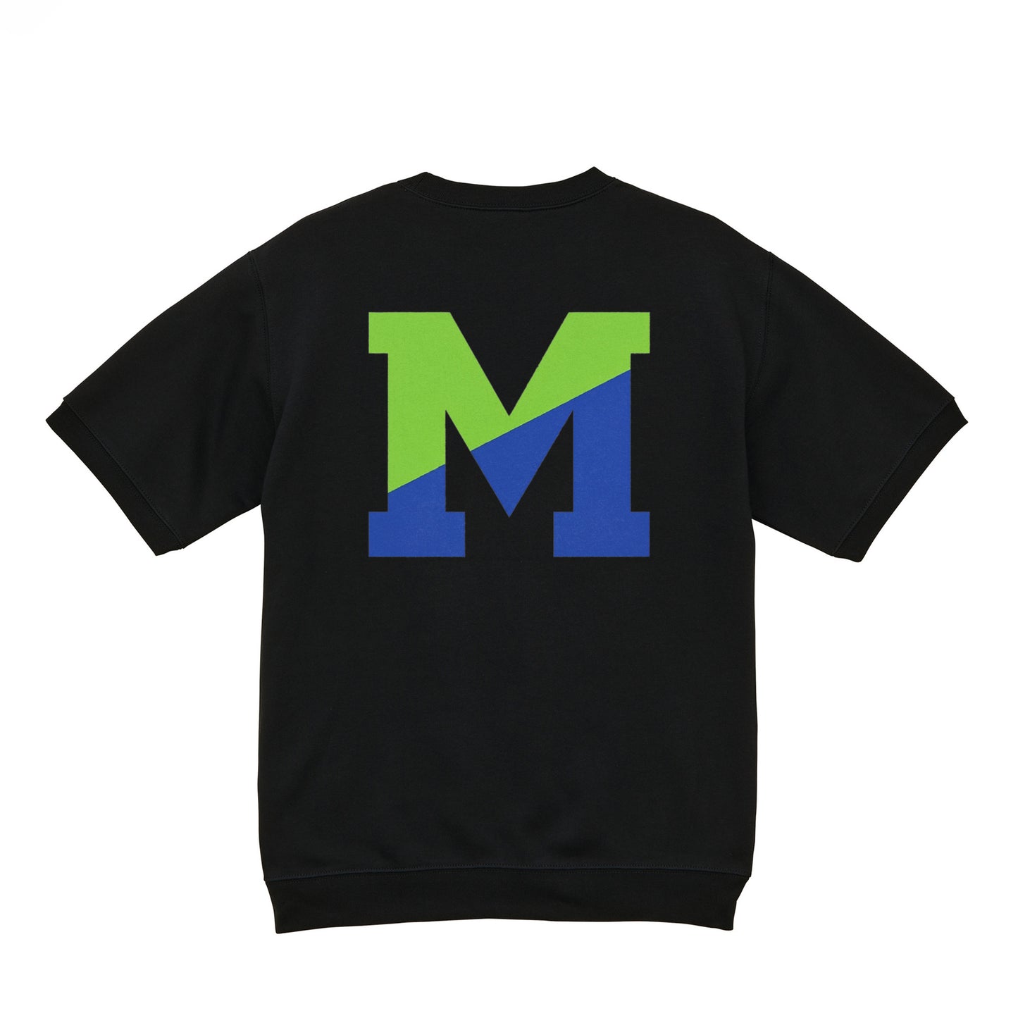 MELON BIG M バックプリント 8.2オンス ショートスリーブ スウェット（裏パイル） black image