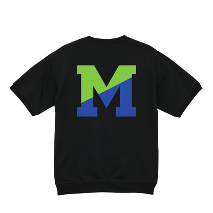 MELON BIG M バックプリント 8.2オンス ショートスリーブ スウェット（裏パイル） black image