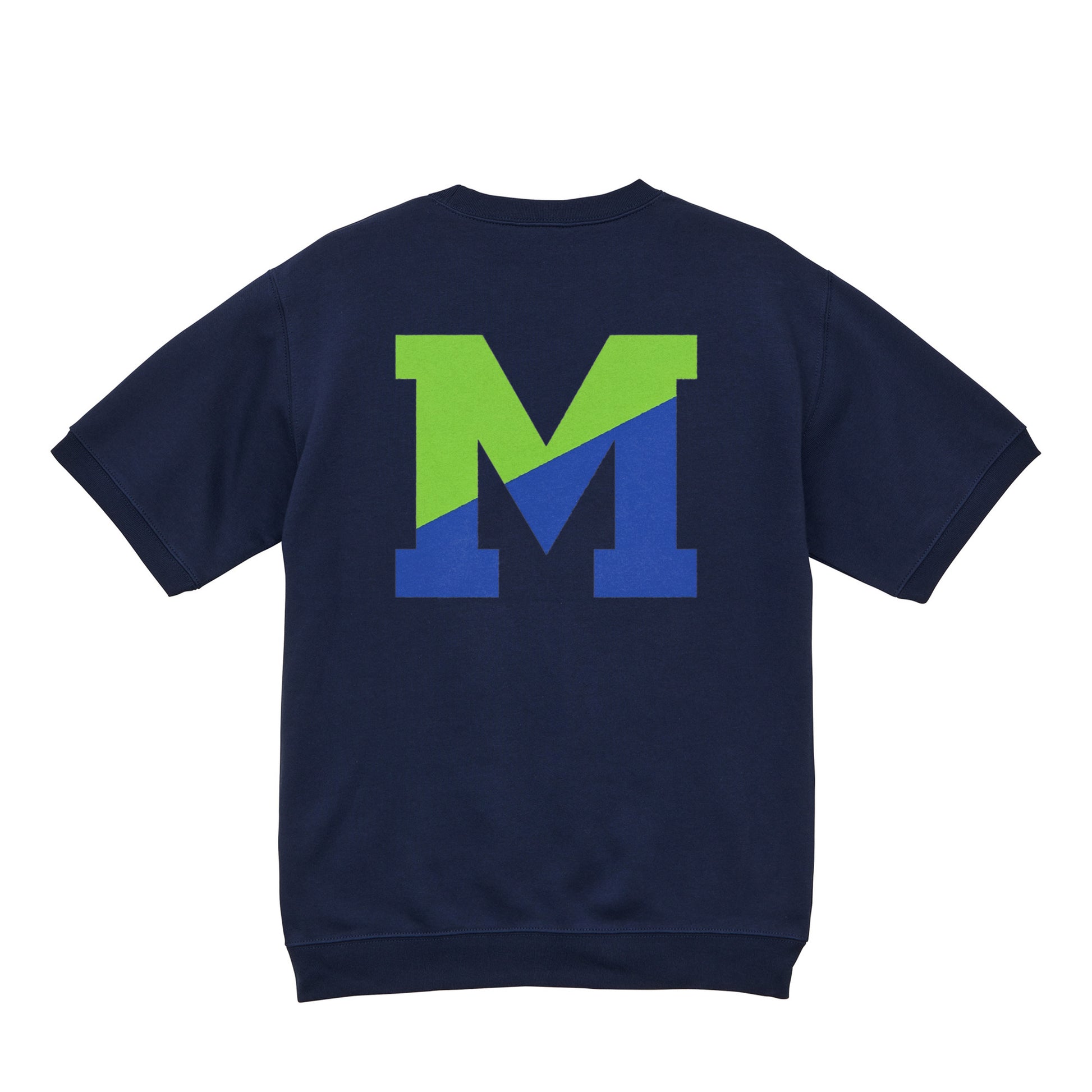 MELON BIG M バックプリント 8.2オンス ショートスリーブ スウェット（裏パイル） indigo image