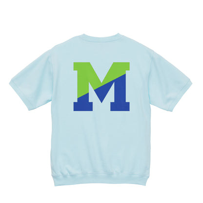 MELON BIG M バックプリント 8.2オンス ショートスリーブ スウェット（裏パイル） mint image