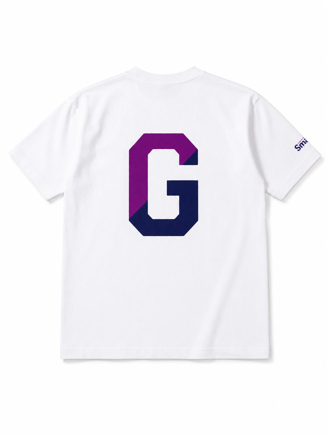 GRAPE BIG G バックプリント USAコットンTシャツ