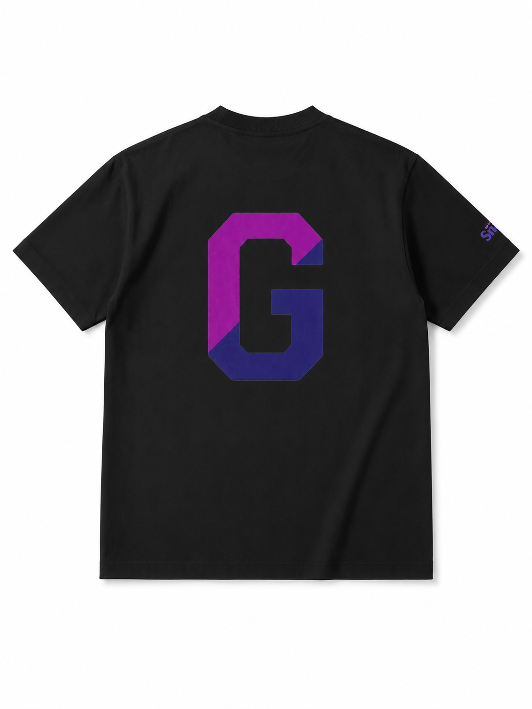 GRAPE BIG G バックプリント USAコットンTシャツ