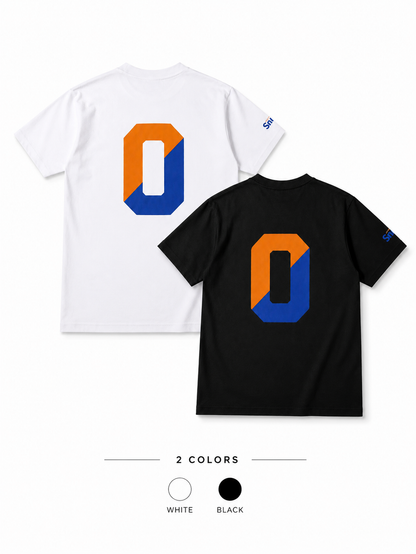 ORANGE BIG O バックプリント USAコットンTシャツ