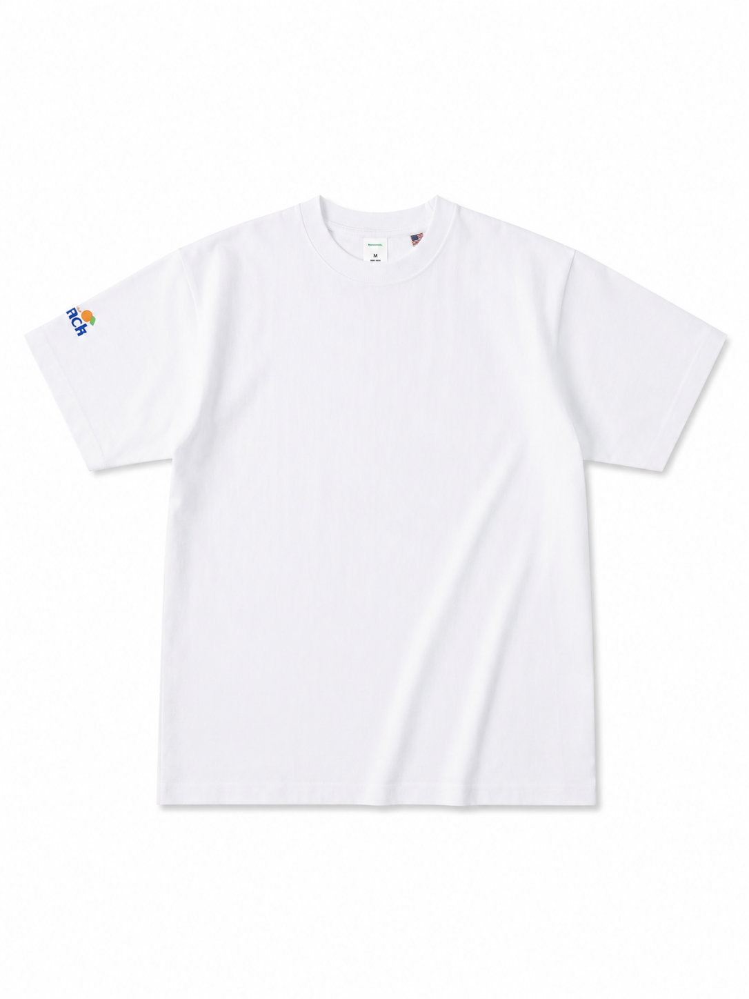 ORANGE BIG O バックプリント USAコットンTシャツ