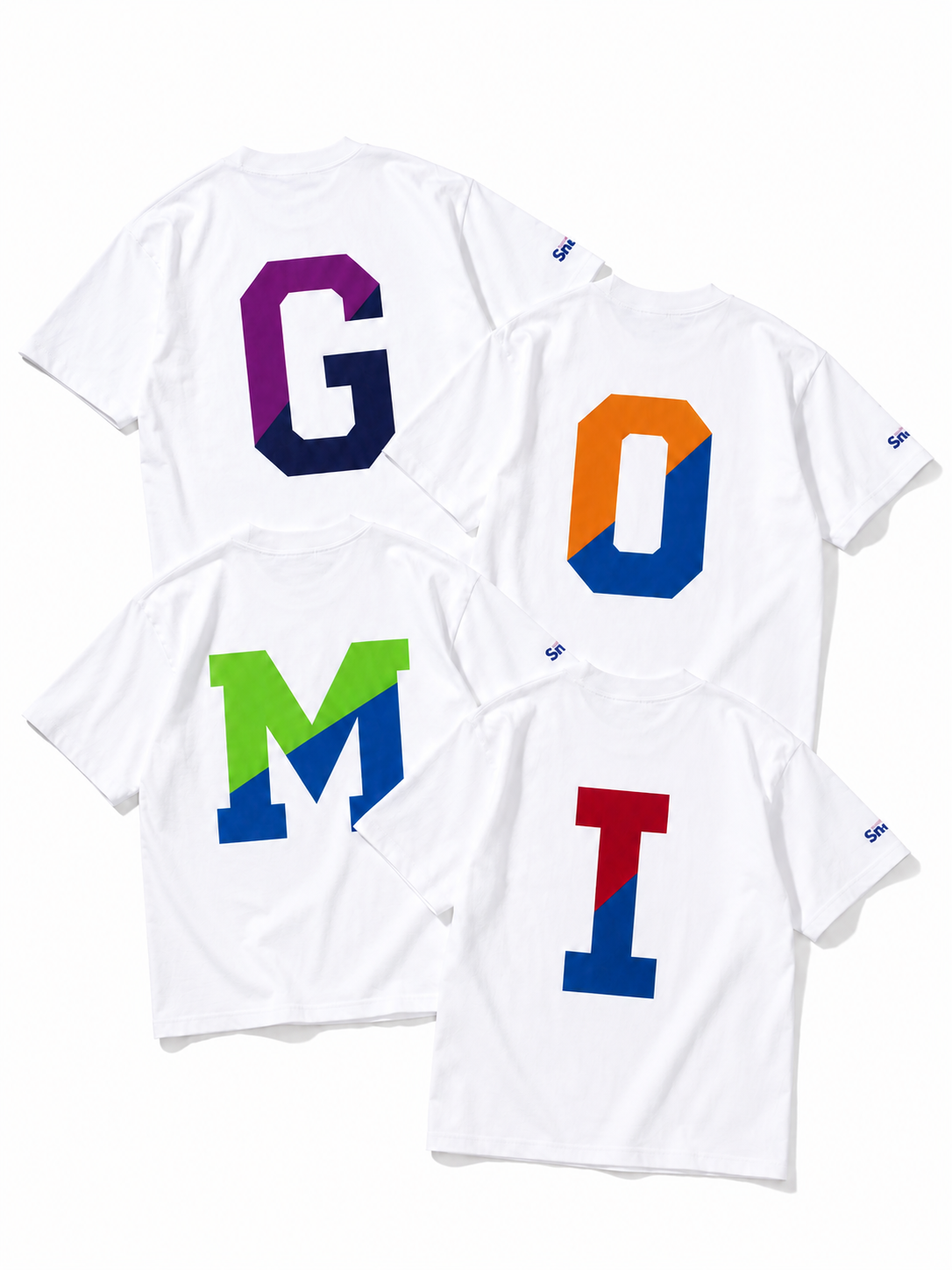 GRAPE BIG G バックプリント USAコットンTシャツ